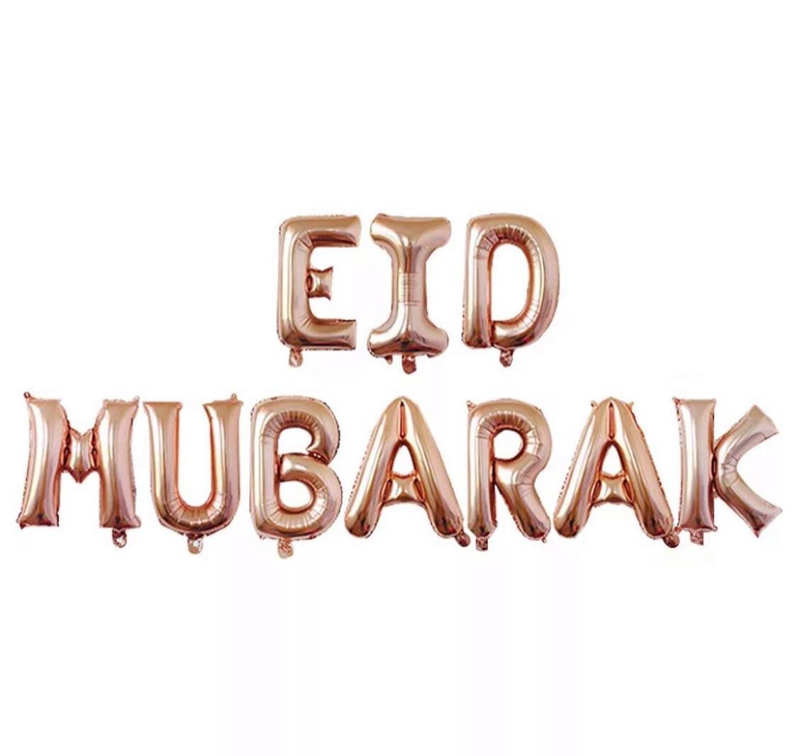 Eid mubarak ballonnen