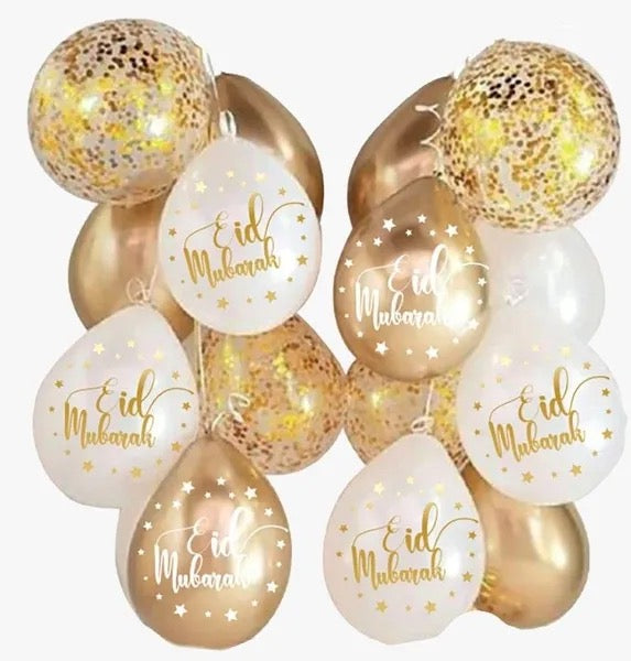 Eid mubarak ballonnen