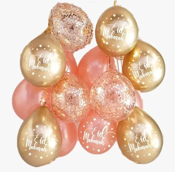 Eid mubarak ballonnen