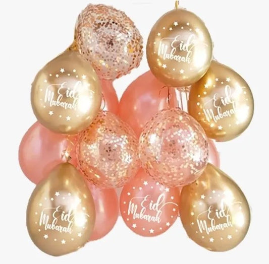 Eid mubarak ballonnen