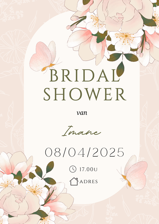 Fysieke uitnodigingskaart