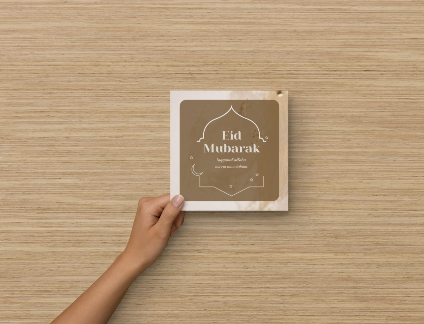 Eid mubarak kaarten voor volwassenen
