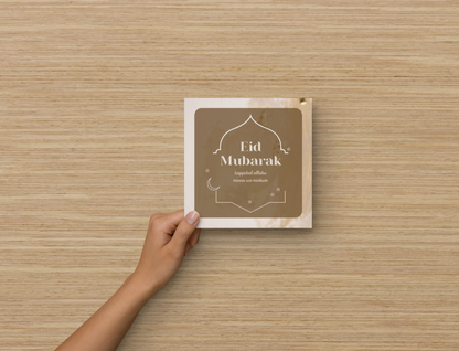 Eid mubarak kaarten voor volwassenen