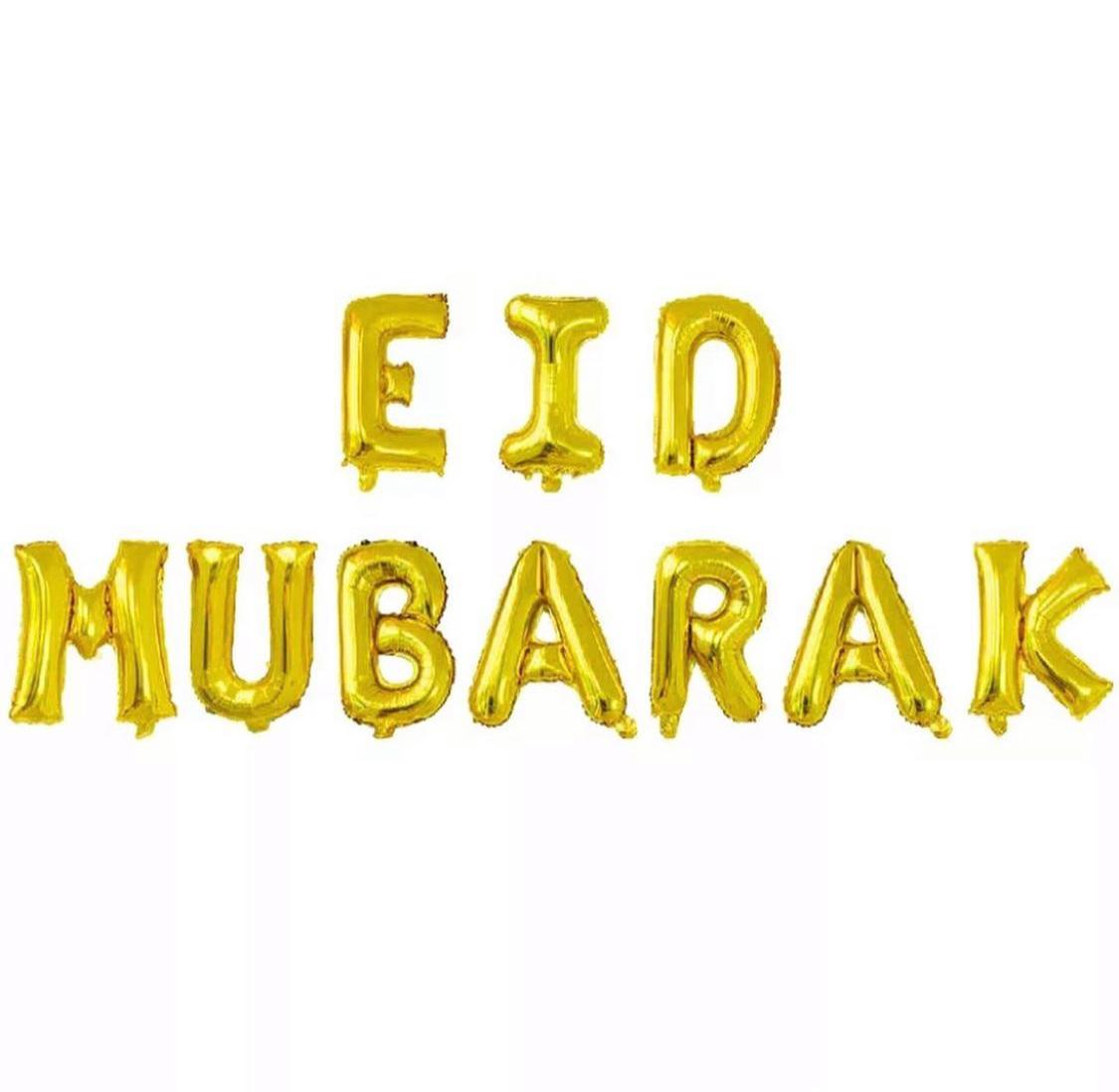 Eid mubarak ballonnen