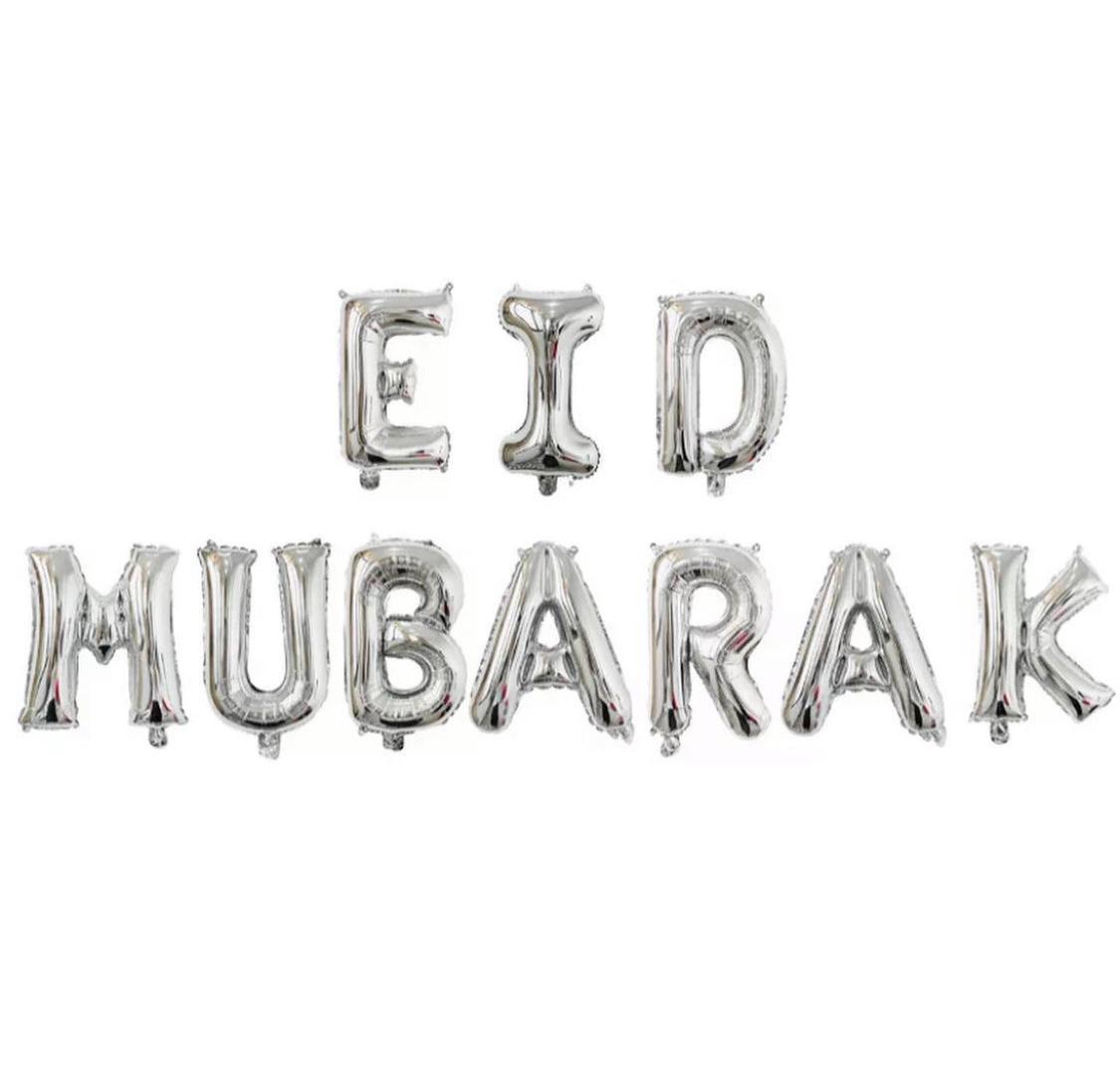 Eid mubarak ballonnen